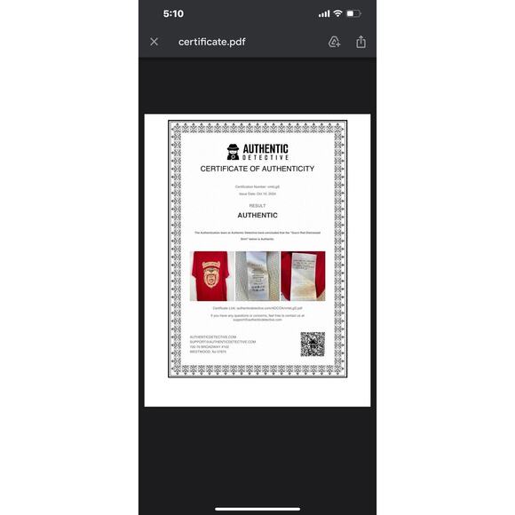 Authenticated Gucci Red L Aveugle Par Amour Tiger T Shirt Size Large - Picture 16 of 16